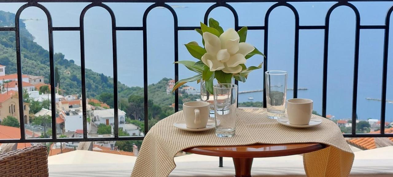 Horizon Studios With Sea View - Free Parking Γλώσσα Εξωτερικό φωτογραφία