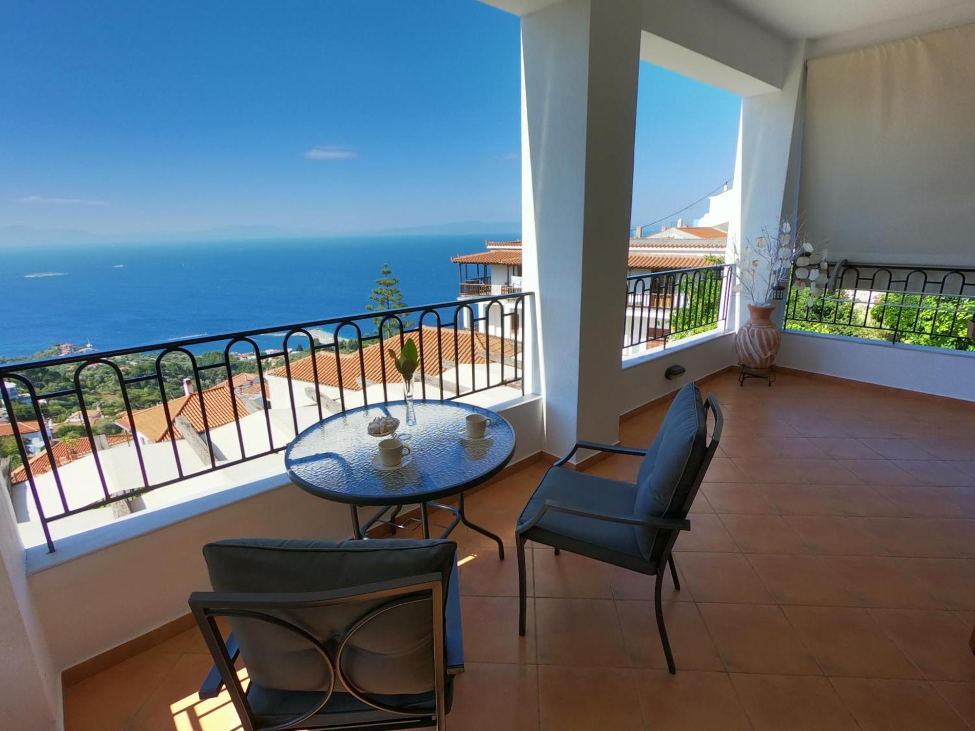 Horizon Studios With Sea View - Free Parking Γλώσσα Εξωτερικό φωτογραφία