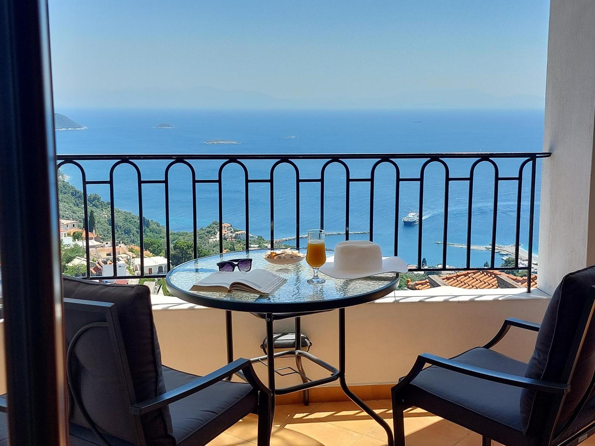 Horizon Studios With Sea View - Free Parking Γλώσσα Εξωτερικό φωτογραφία
