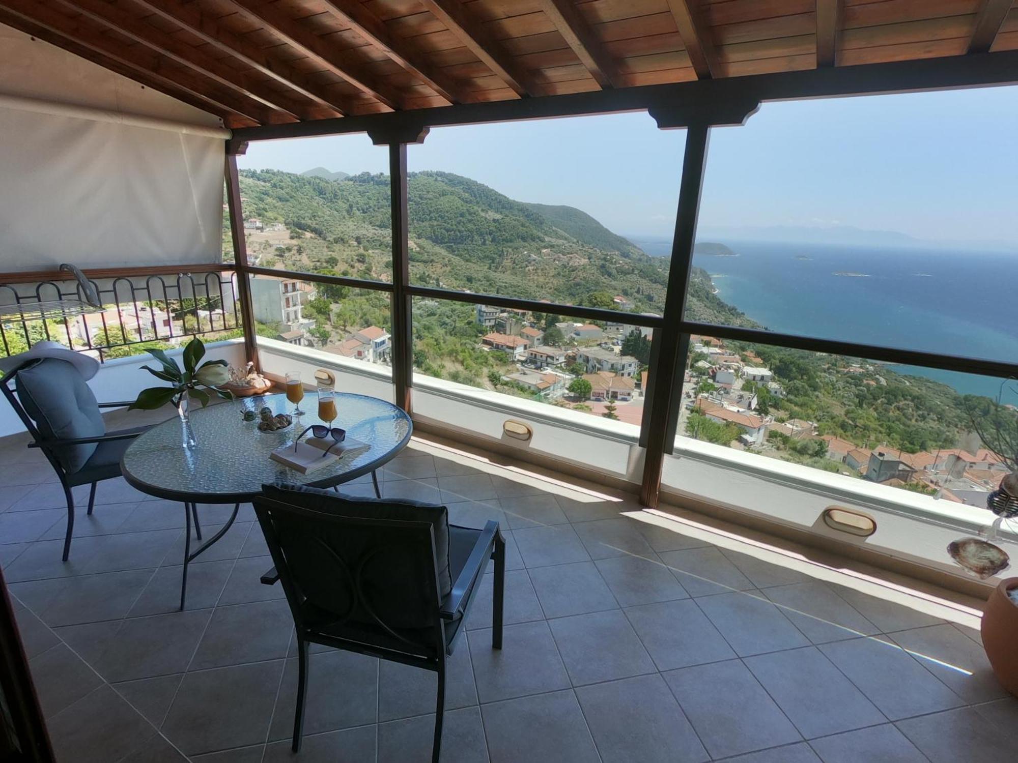Horizon Studios With Sea View - Free Parking Γλώσσα Εξωτερικό φωτογραφία